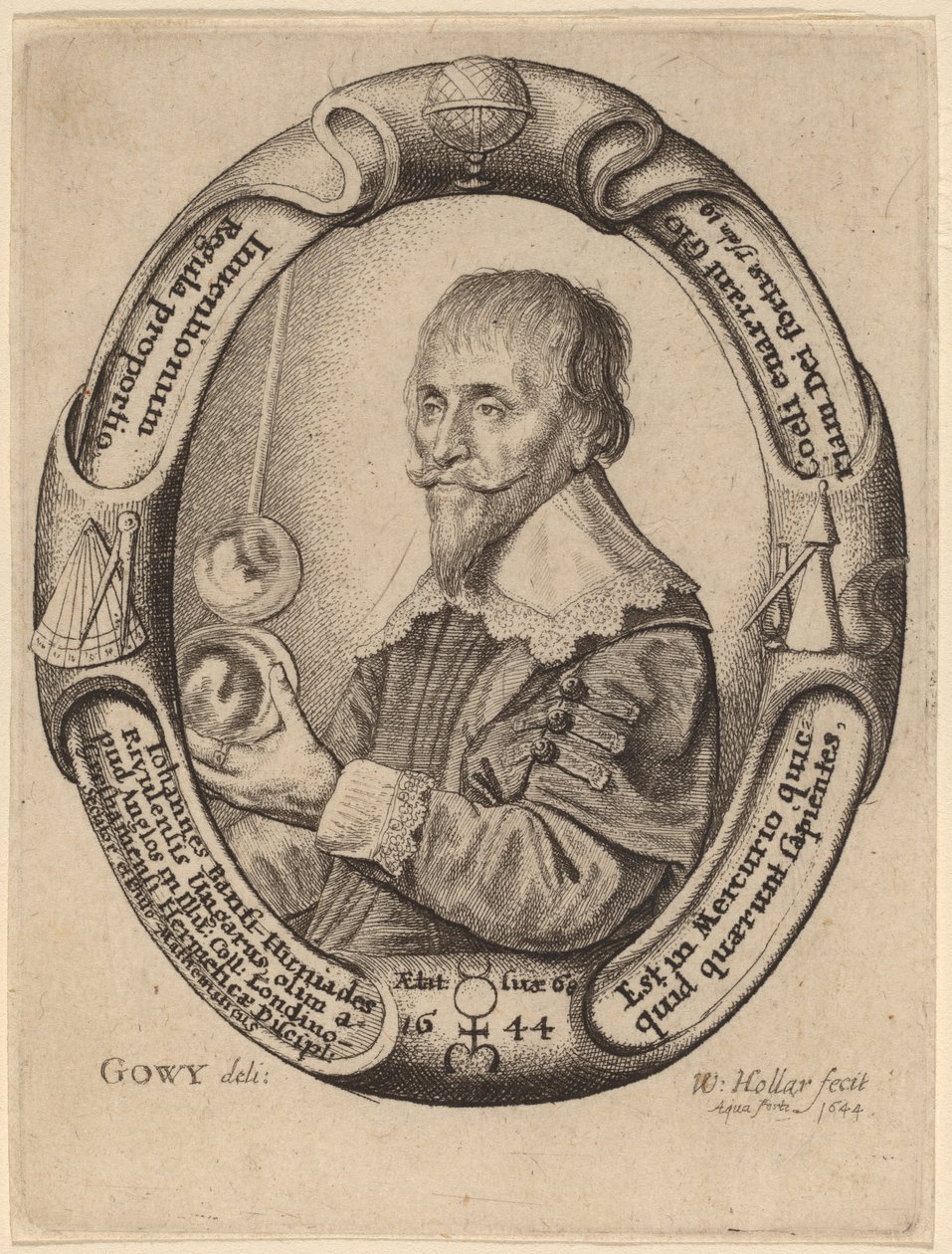 Johann Banfi Huniades - Wenceslaus Hollar after Jacob Peter Gowy