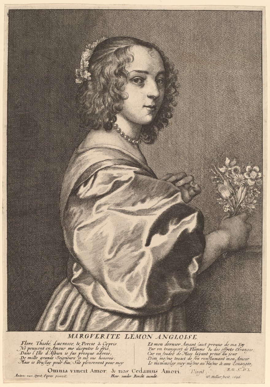 Margaret Lemon - Wenceslaus Hollar after Sir Anthony van Dyck