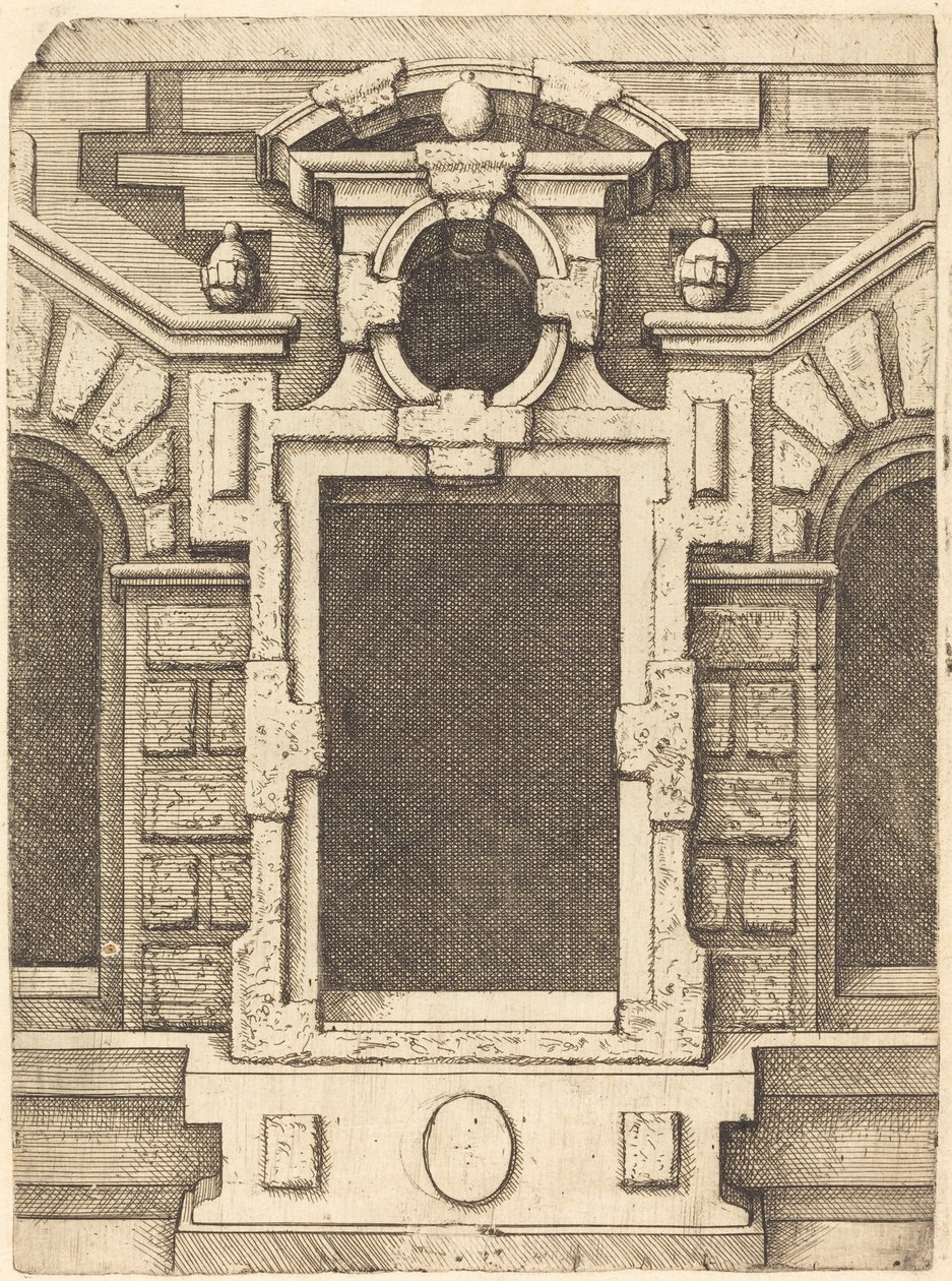 Fenêtres à Fronton - Wendel Dietterlin