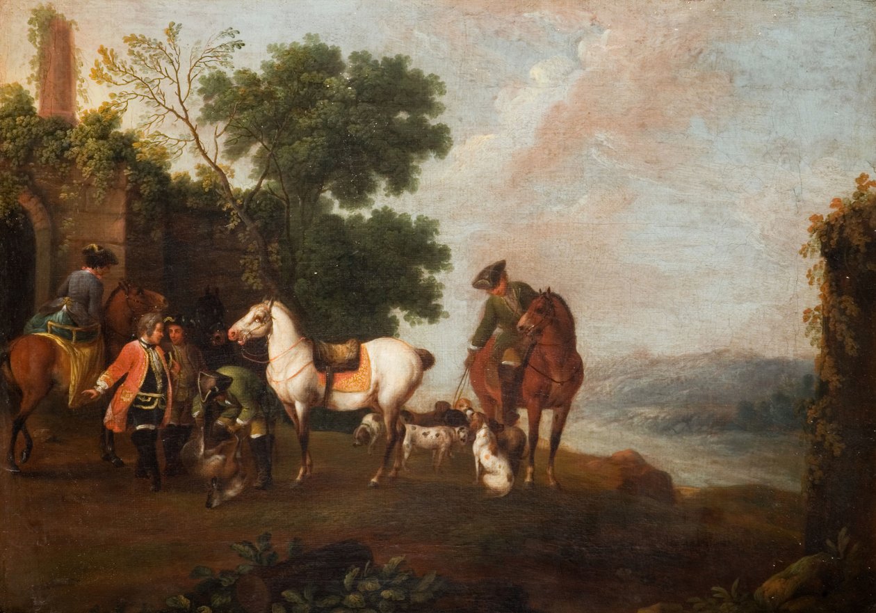 La chasse au cerf, 1760 - Wenzel Ignaz Prasch