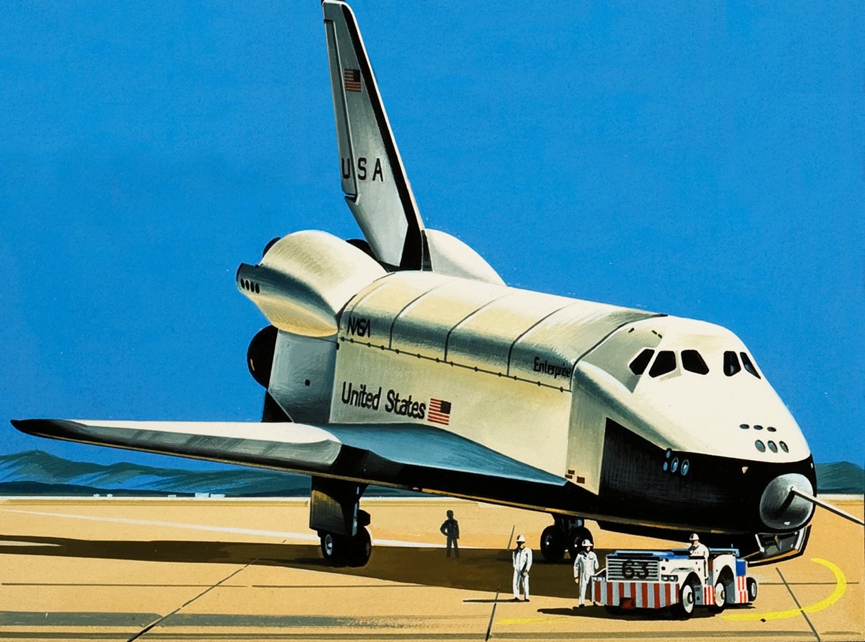 La navette spatiale - Wilf (20th century) Hardy