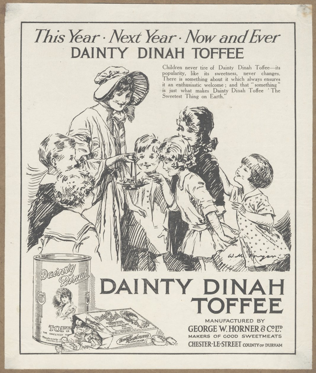 Dainty Dinah Toffee, vers 1920 - Wilfred Fryer