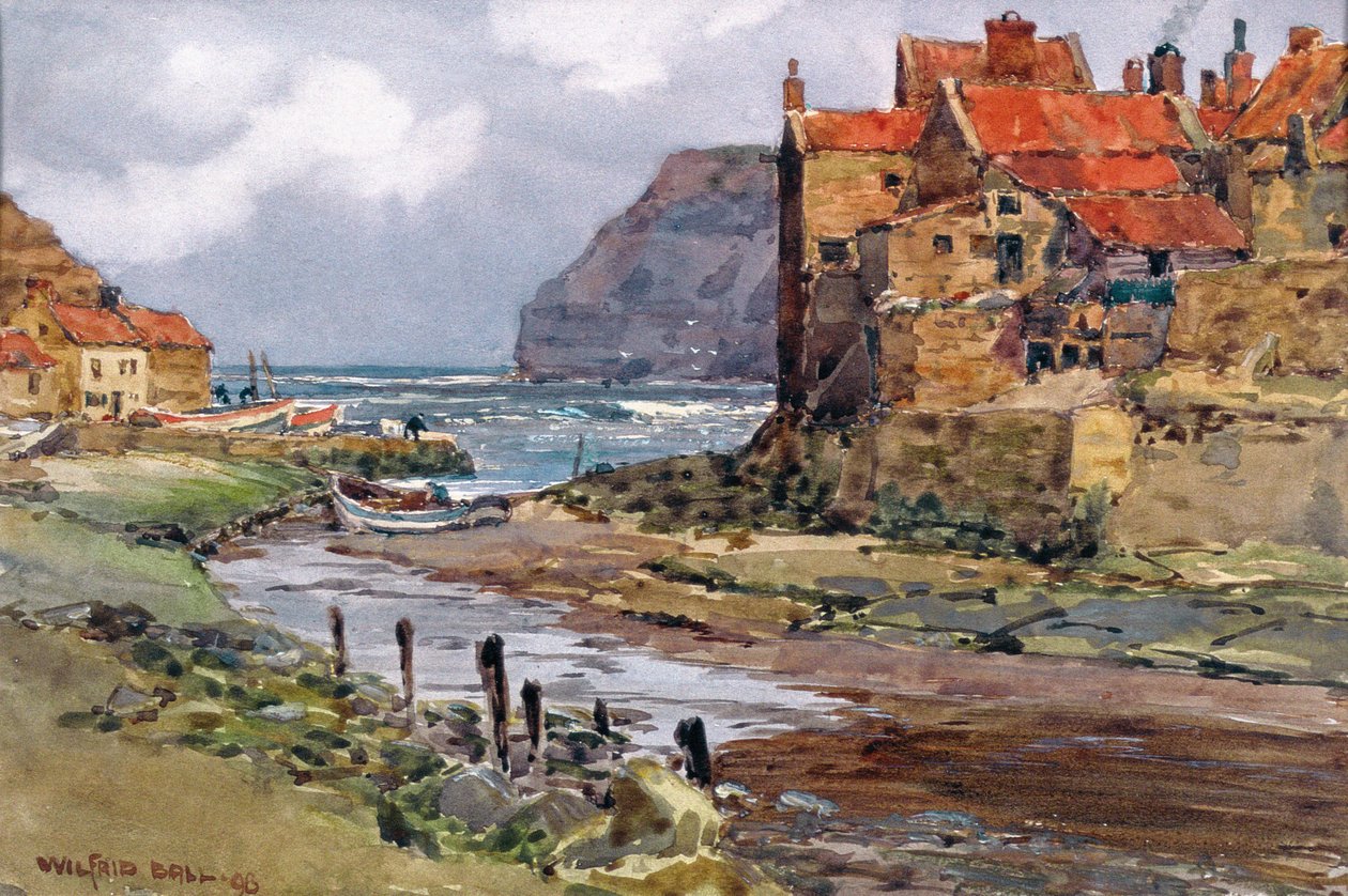 Staithes, c.1897-1918 - Wilfrid Williams Ball