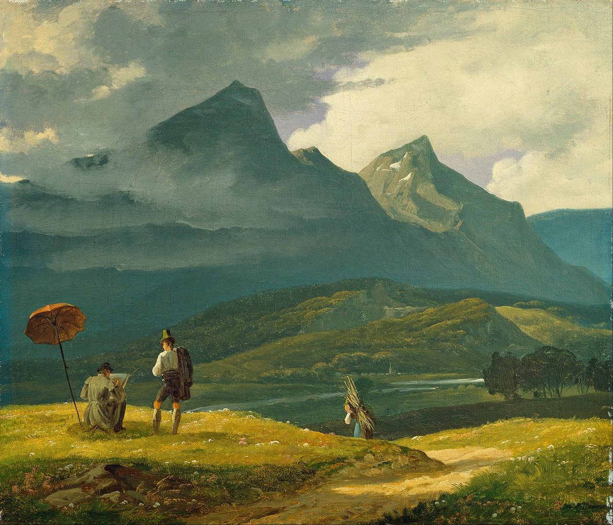 Paysage de montagne - Wilhelm Bendz