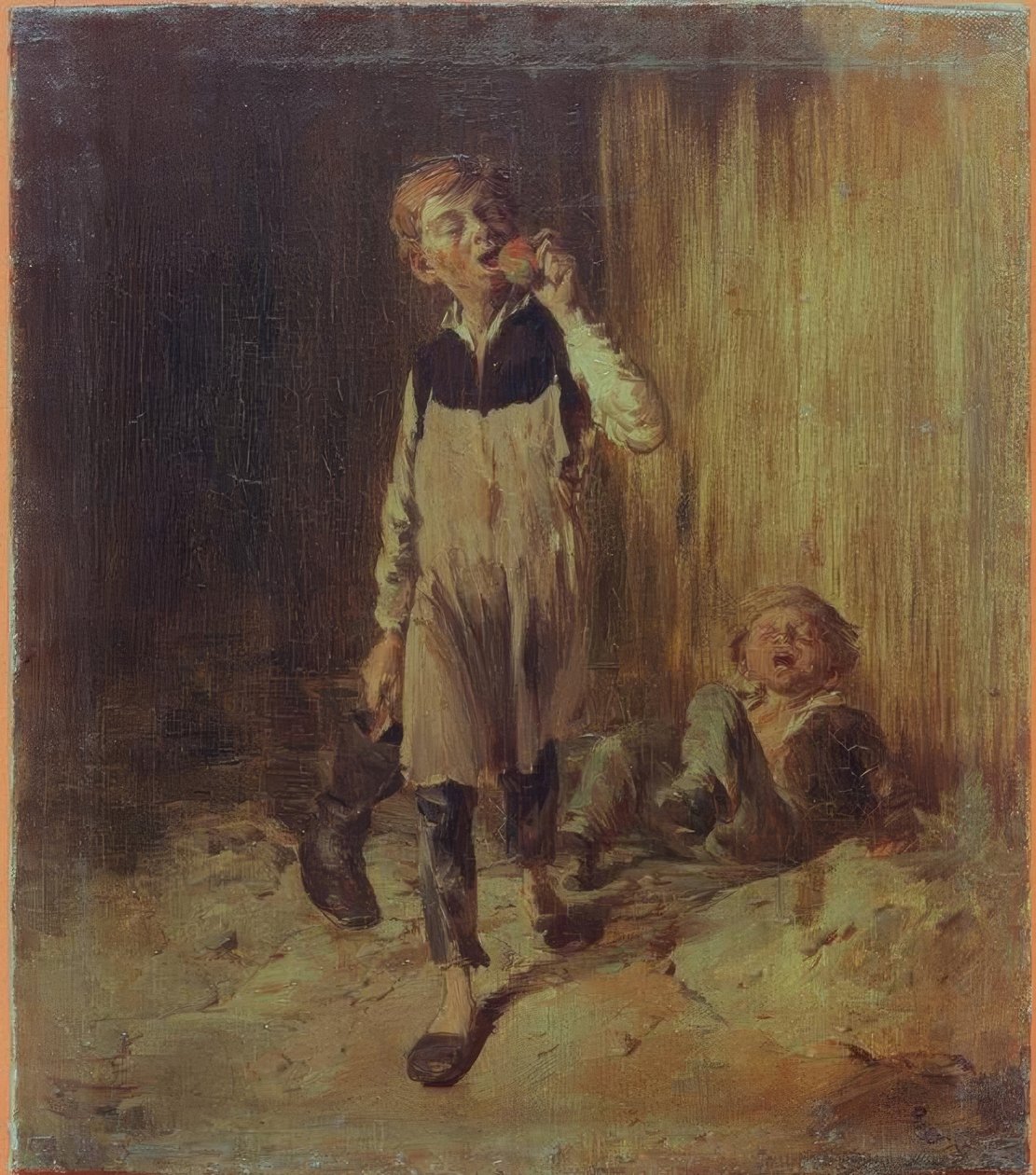 W. Busch, garçons cordonniers après une bagarre - Wilhelm Busch