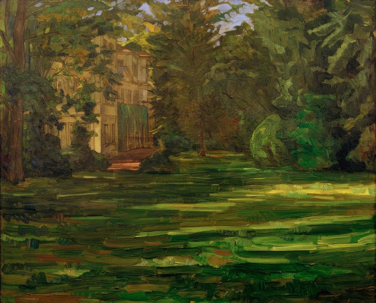 Château de Hemsbach - Wilhelm Trübner