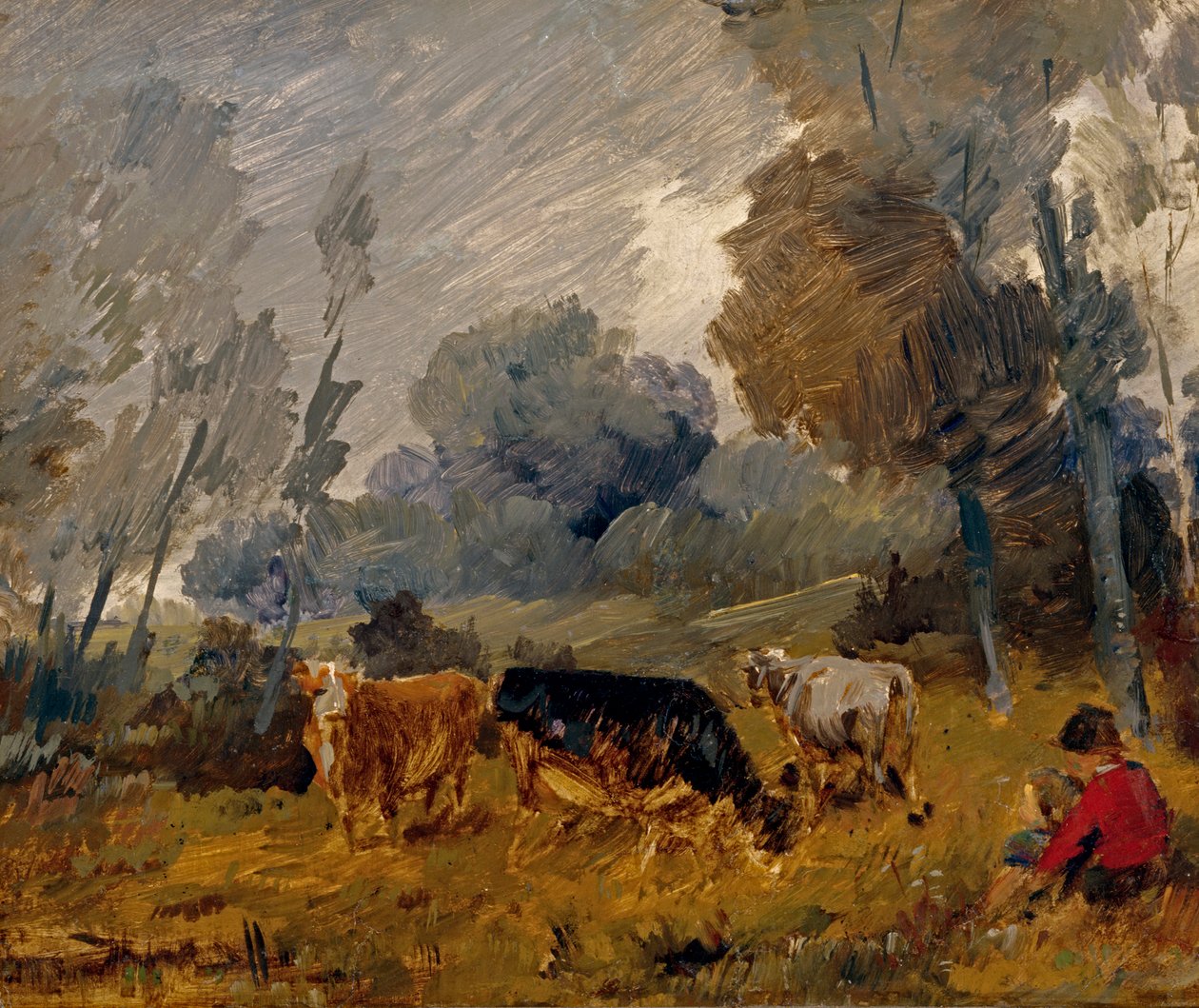 Au pâturage - Wilhelm Busch
