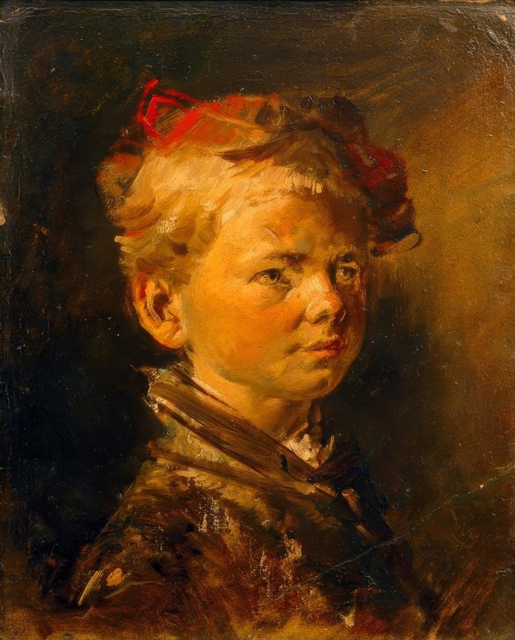 Portrait de garçon - Wilhelm Busch