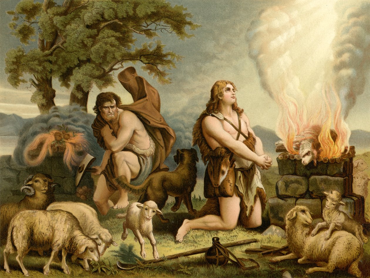 Sacrifices de Caïn et Abel - Wilhelm Ebbinghaus