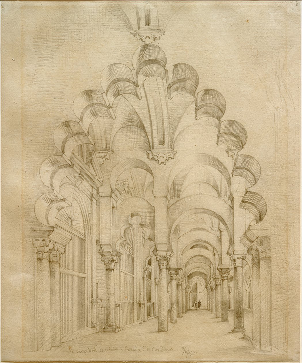 Mosquée de Cordoue - Wilhelm Gail