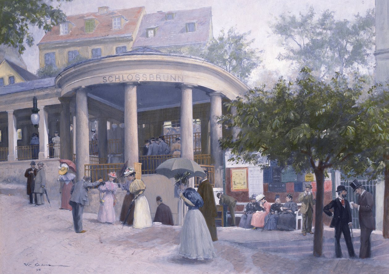Schloßbrunnen - Wilhelm Gause