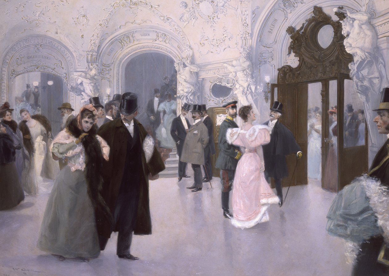 Le Vestibule du Théâtre - Wilhelm Gause