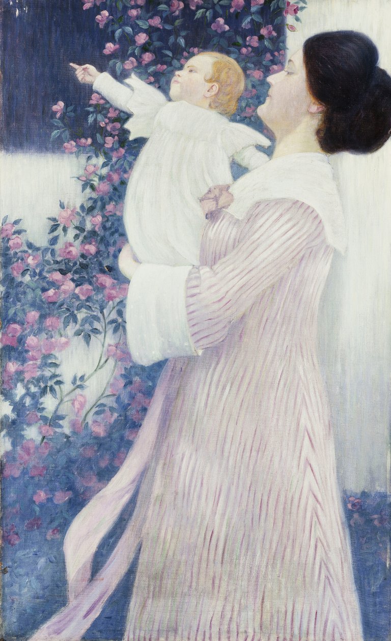 Mère et enfant - Wilhelm List
