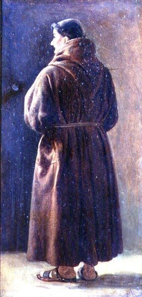 Un moine, Rome - Wilhelm Marstrand