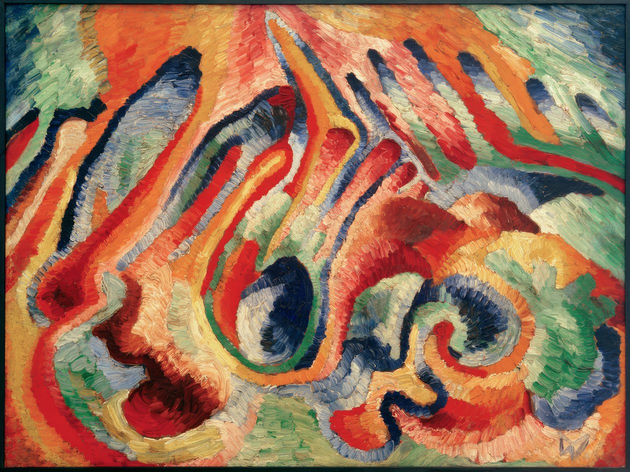 Composition astrale XIX - Wilhelm Morgner