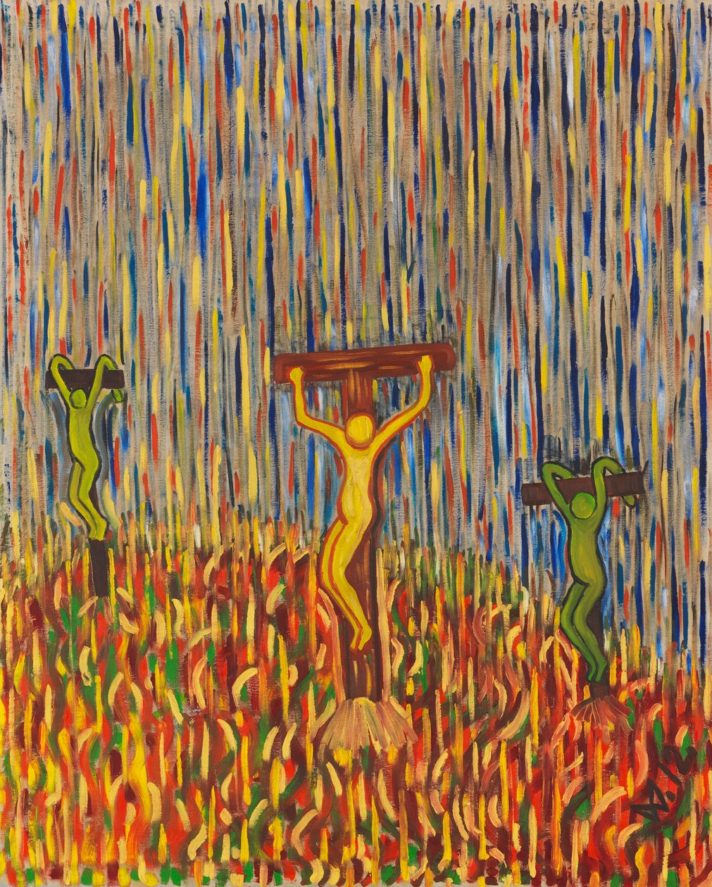 La Crucifixion, 1912 - Wilhelm Morgner