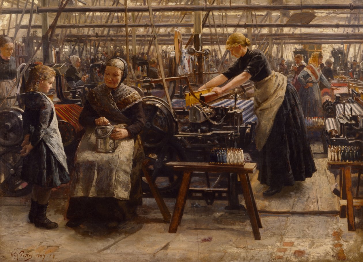Usine de tissage Hjula - Wilhelm Peters