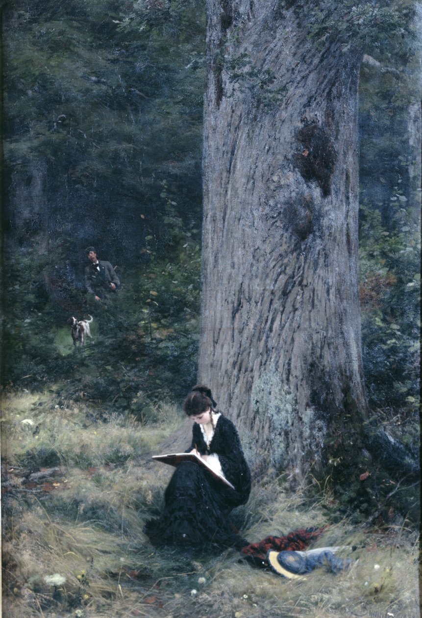 Rencontre fortuite - Wilhelm Simmler