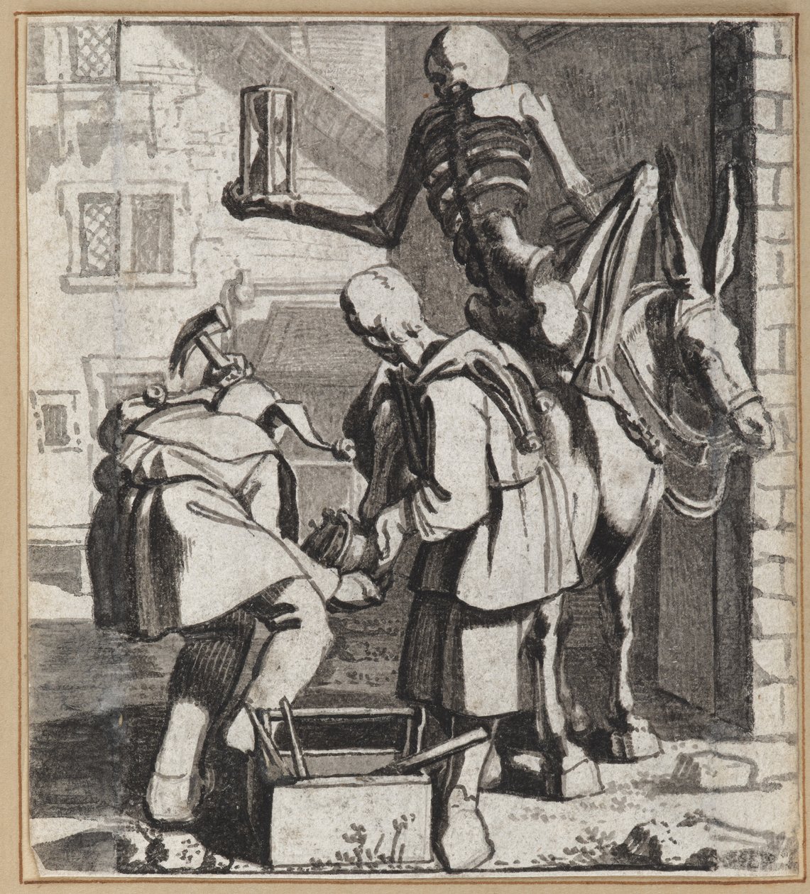 Le fou espérant un héritage - Wilhelm Stettler