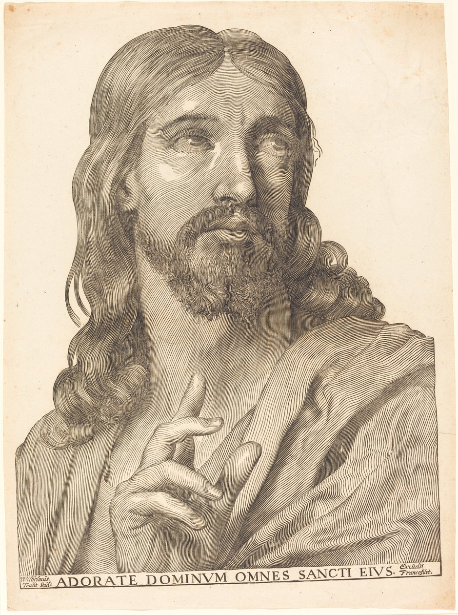 Christ en demi-longueur - Wilhelm Traut