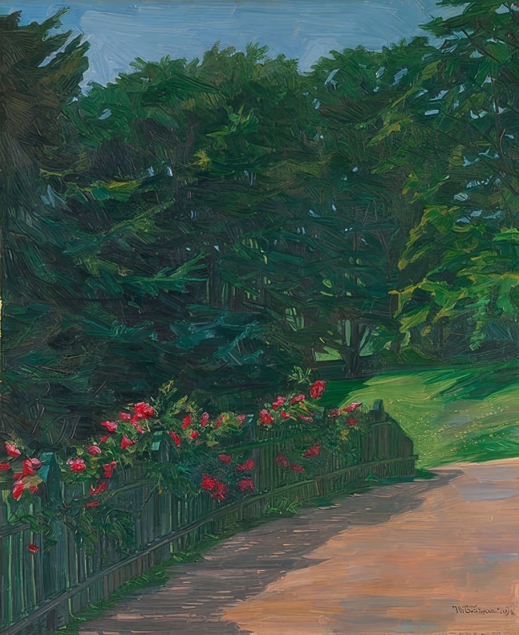 Paysage. 1910 - Wilhelm Trübner