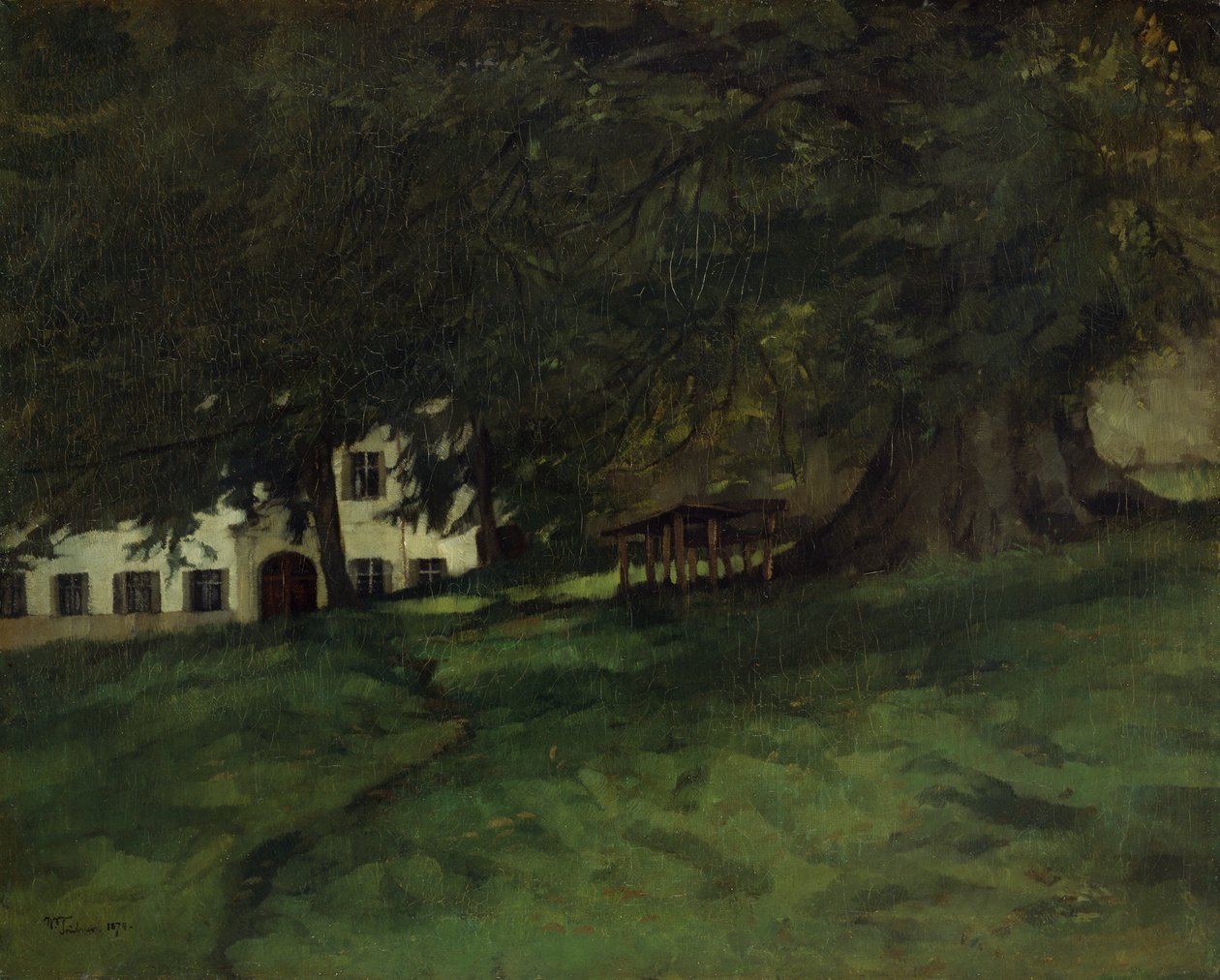 Tilleul à Herrenchiemsee - Wilhelm Trübner