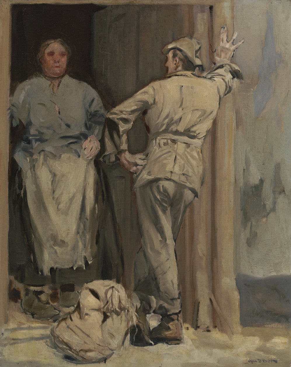 Le Batman (Compree lavant madame), 1920 - Will Dyson