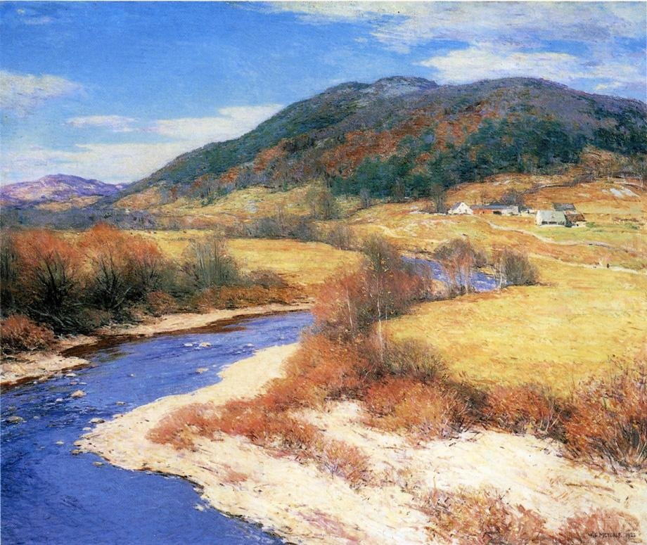 Été indien, Vermont - Willard Leroy Metcalf
