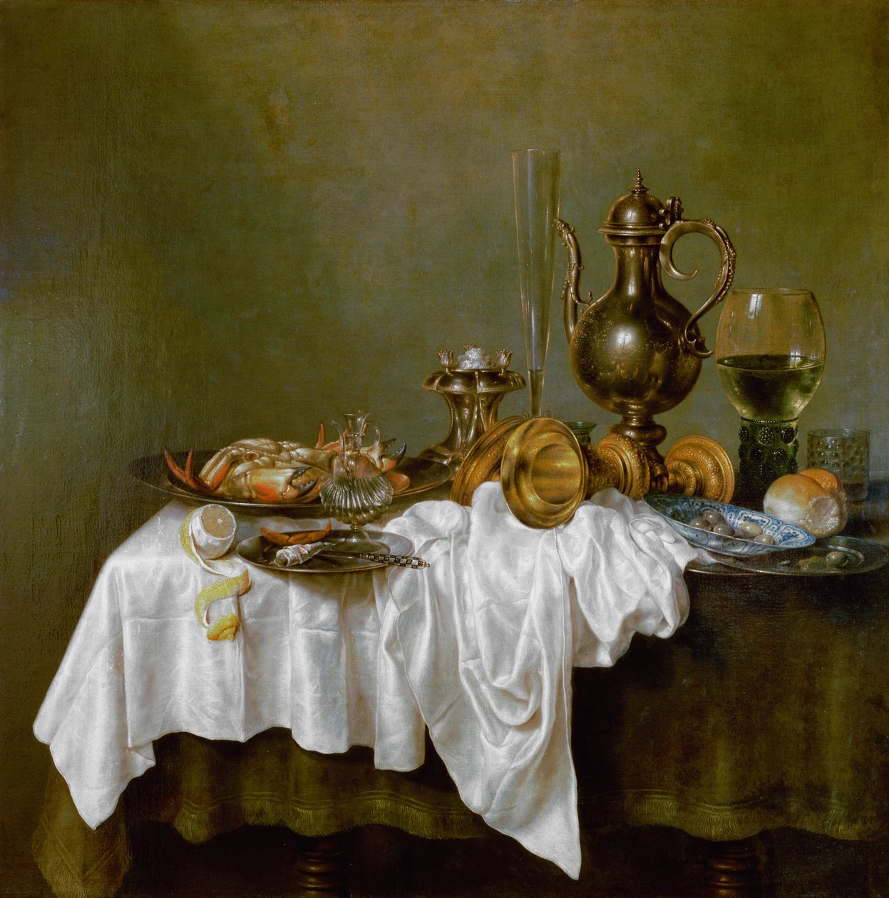 Nature morte avec crabe - Willem Claesz. Heda
