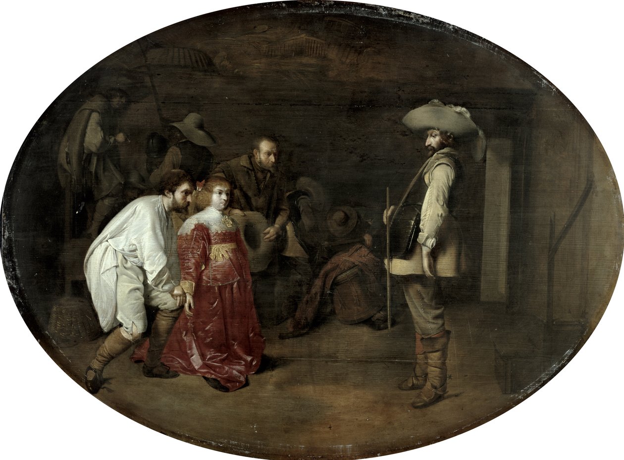 Présenté au capitaine - Willem Cornelisz Duyster