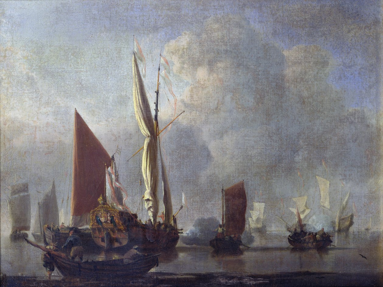 Bataille navale - Willem van de Velde the Younger