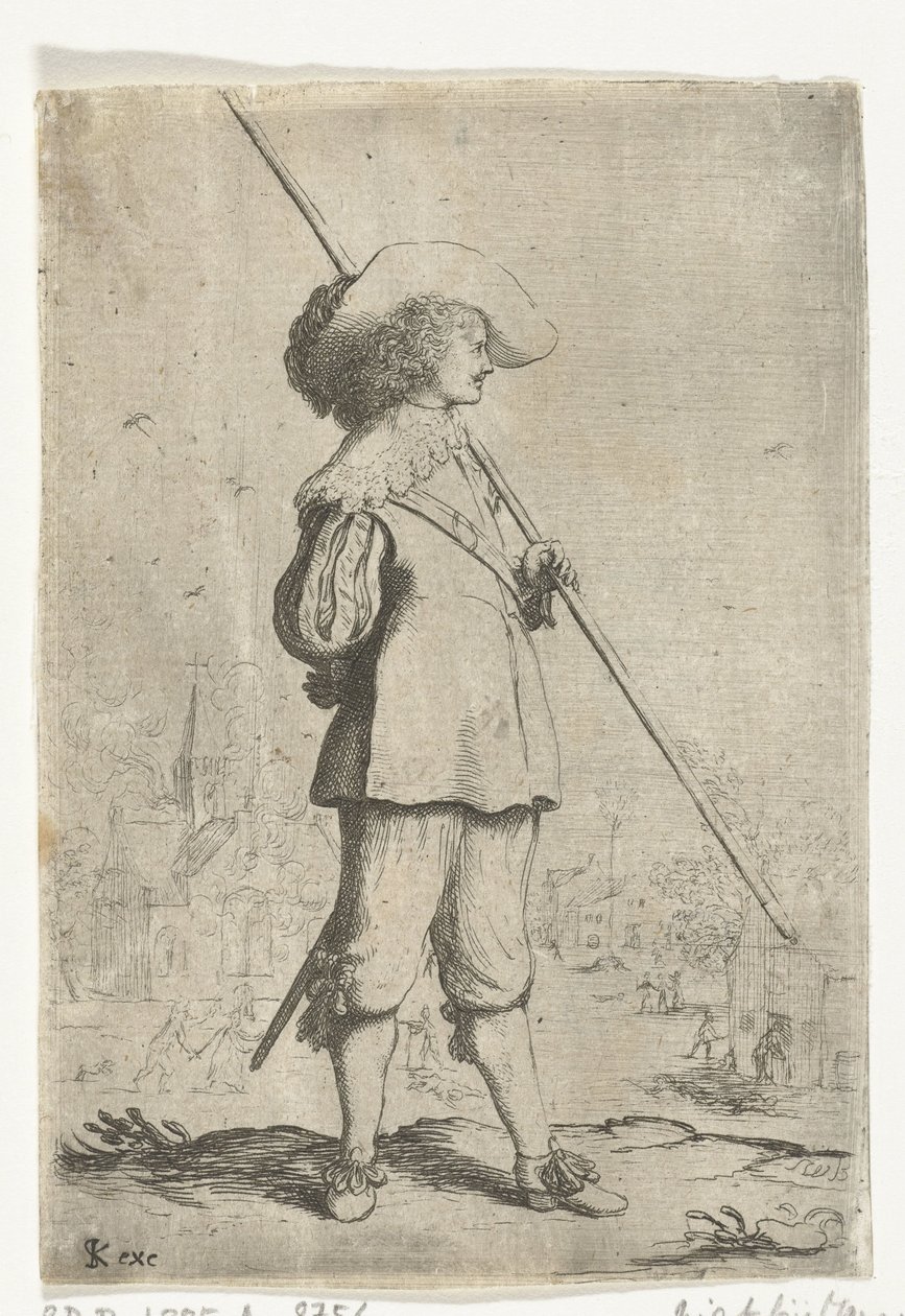 Soldat debout - Willem Basse (attributed to)