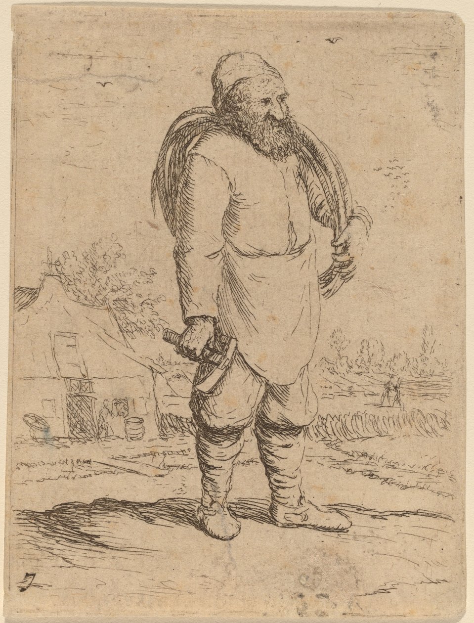 Un tonnelier, vers 1630-1660 - Willem Basse