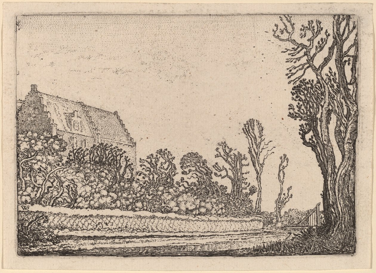 La maison au pignon à gradins - Willem Buytewech