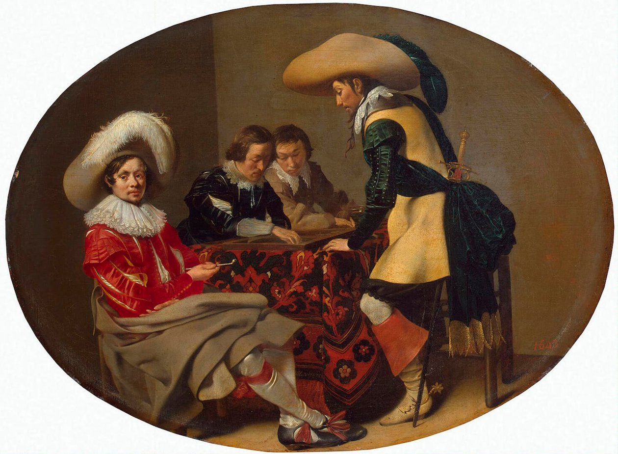 Joueurs de tric-trac, vers 1630 - Willem Cornelisz Duyster