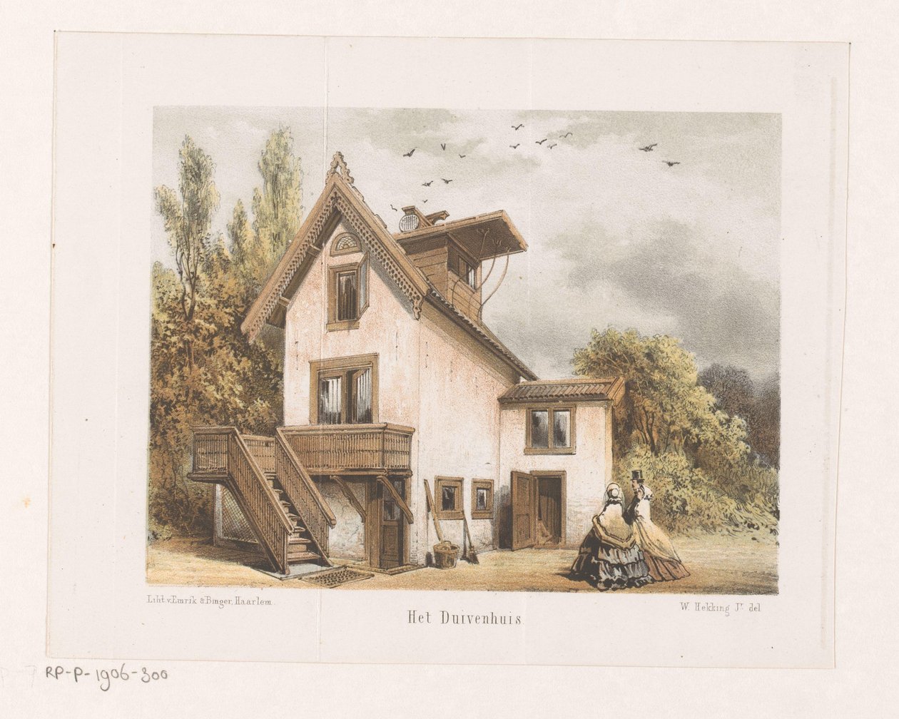 Colombier à Artis - Willem Hekking jr.