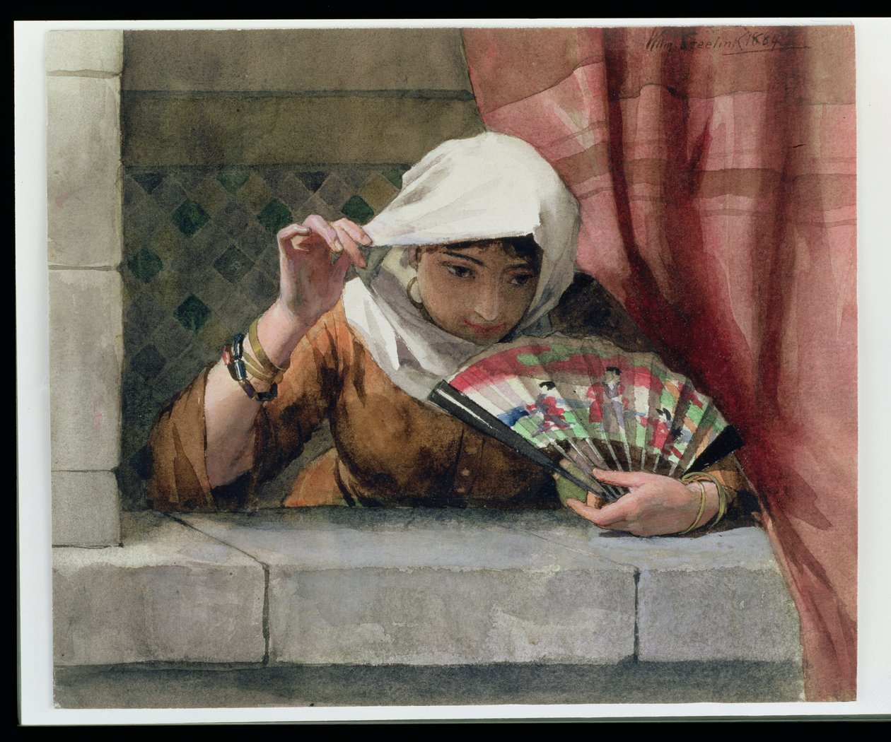Une Beauté Espagnole, 1884 - Willem II Steelink