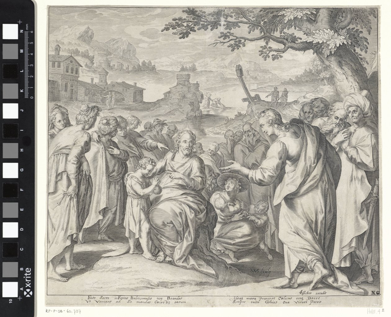 Le Christ bénit les enfants - Willem Isaacsz. van Swanenburg