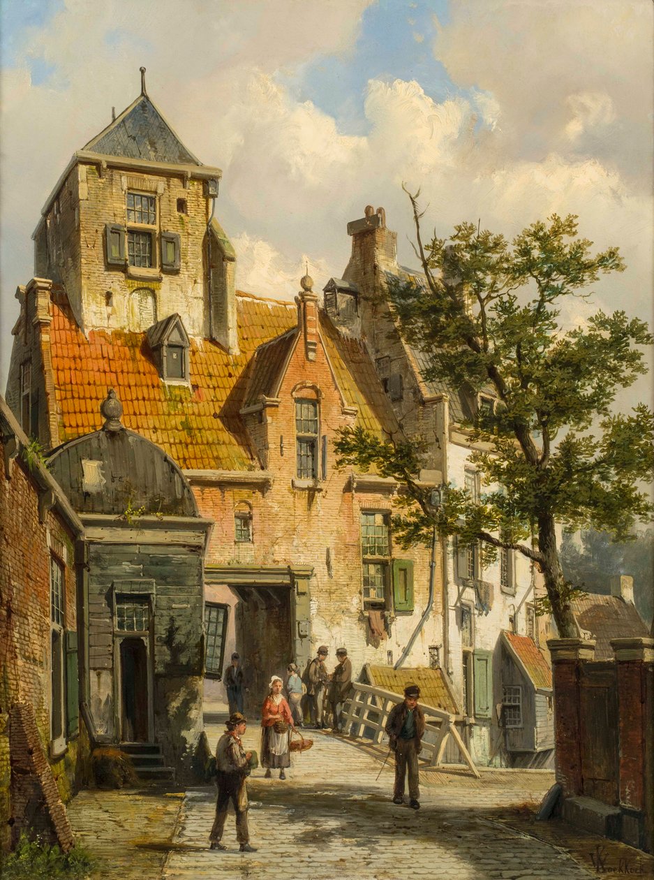 Vue de Haarlem, 1891 - Willem Koekkoek