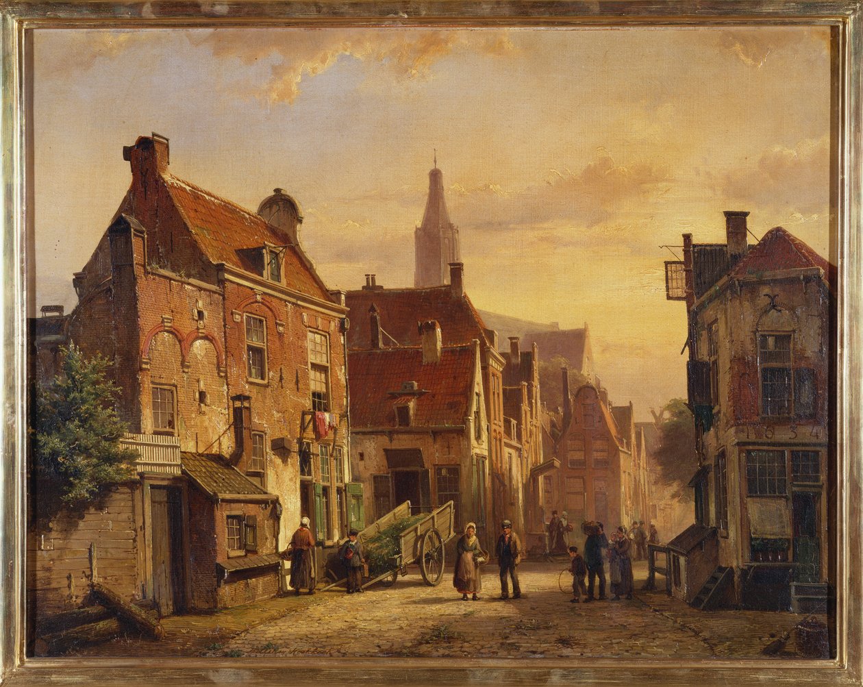 Rue hollandaise - Willem Koekkoek