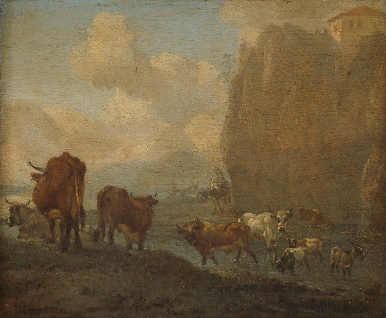 Bétail près d