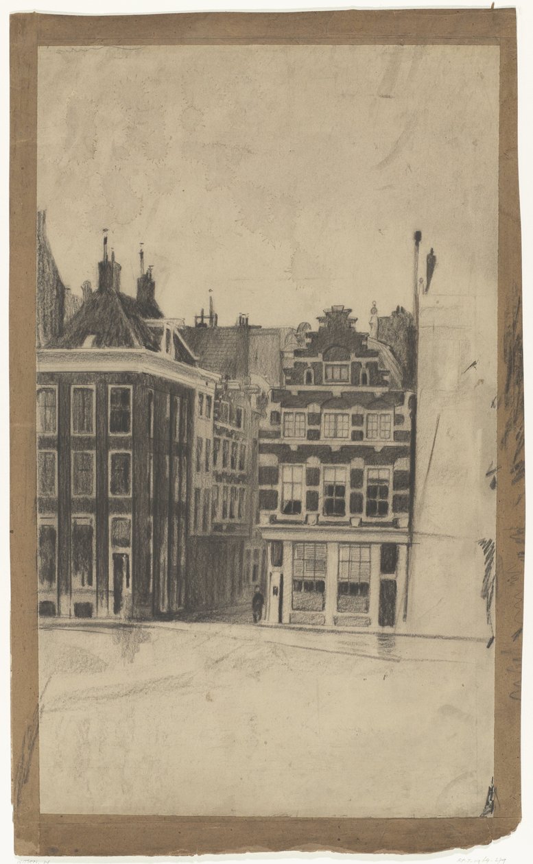 La Halvemaansteeg à Amsterdam - Willem Arnoldus Witsen