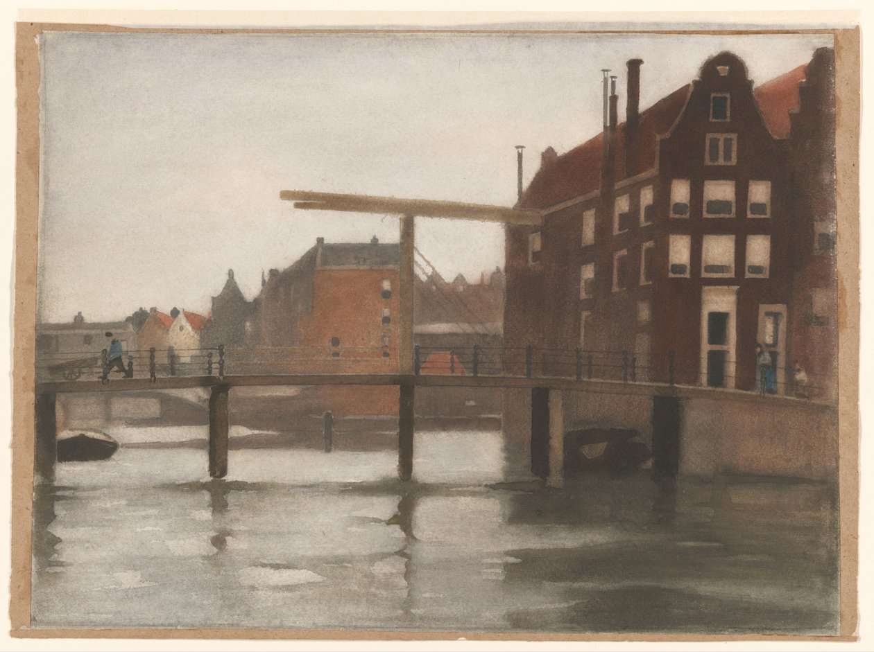 Vue sur Uilenburg à Amsterdam - Willem Arnoldus Witsen