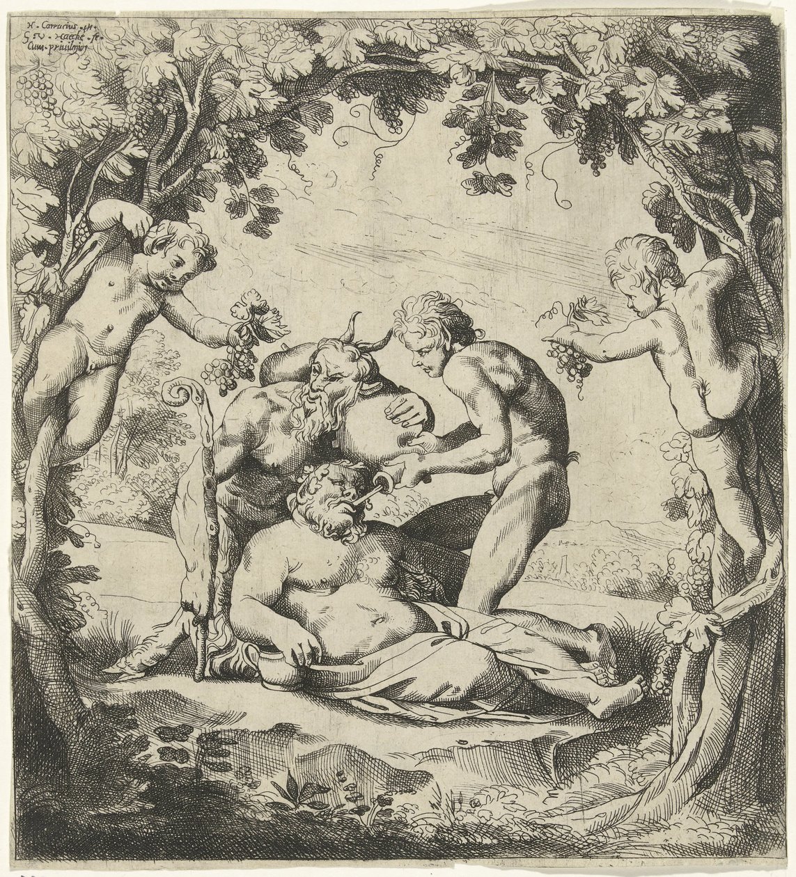 Bacchus buvant - Willem van Haecht (II)