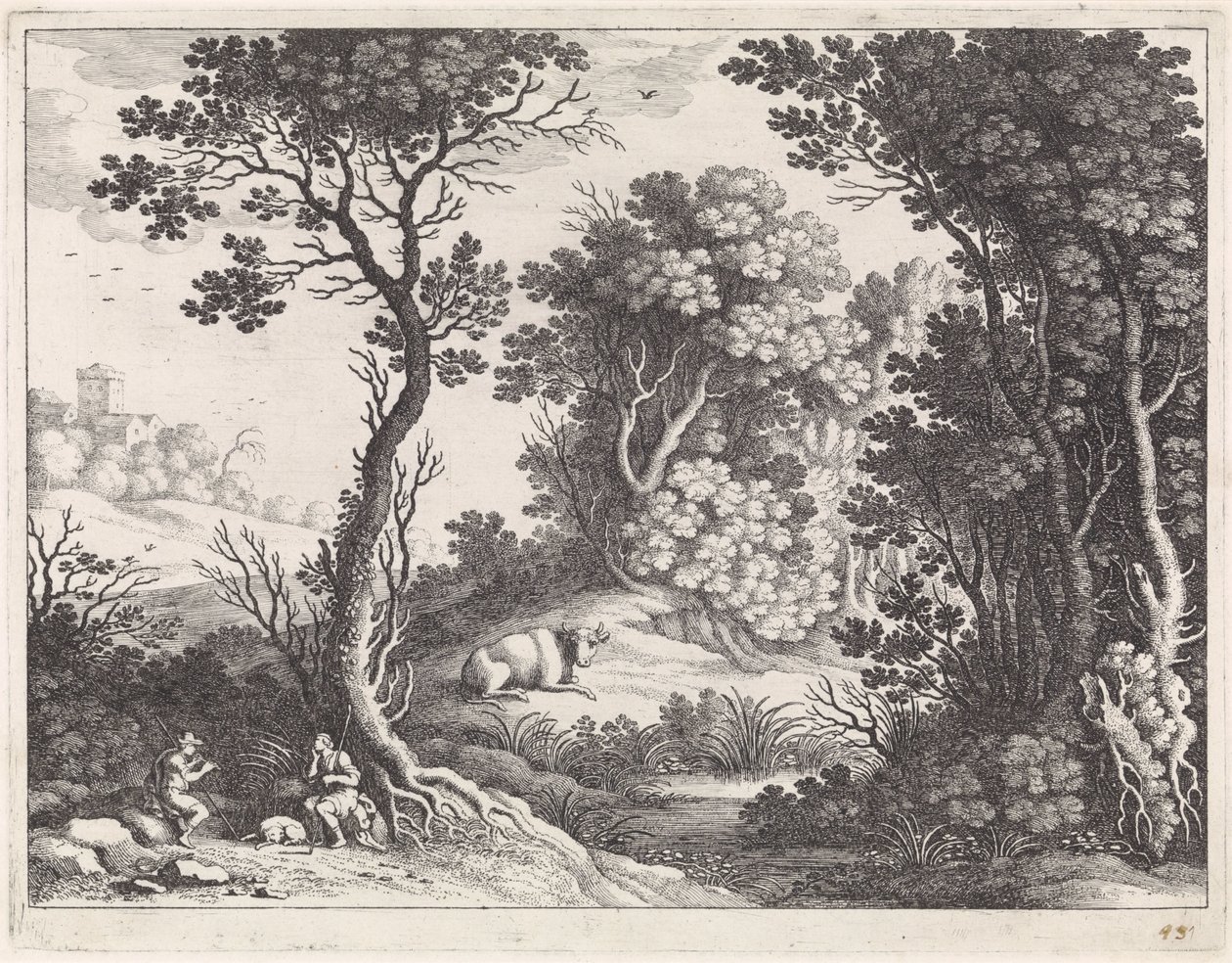 Mercure, Argus et Io - Willem van Nieulandt (II)