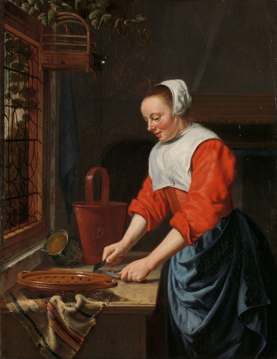 La servante - Willem van Odekercken (attributed to)