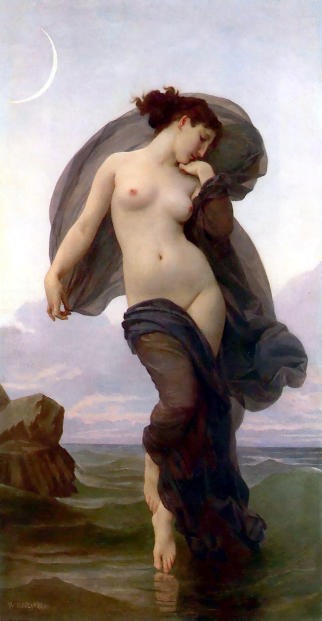 Humeur du Soir - William Adolphe Bouguereau