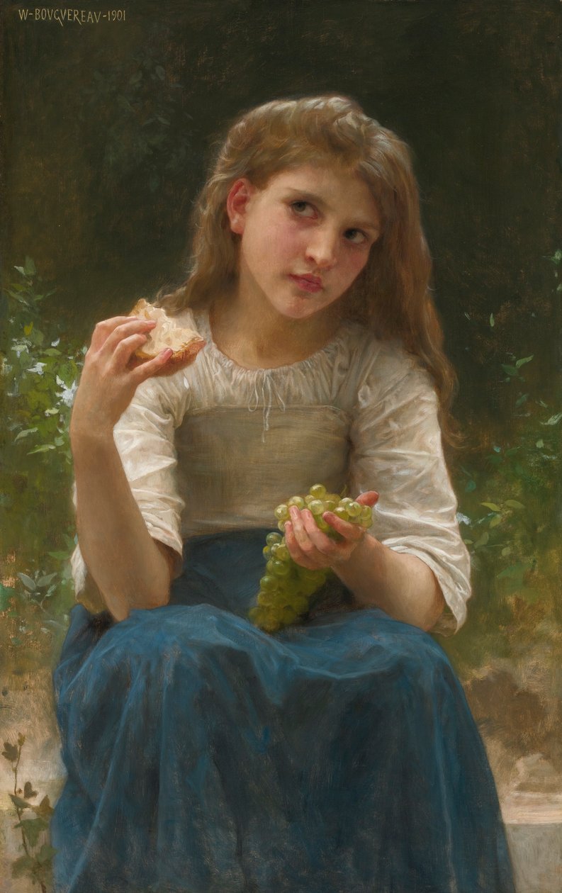 Le goûter (1901) - William Adolphe Bouguereau