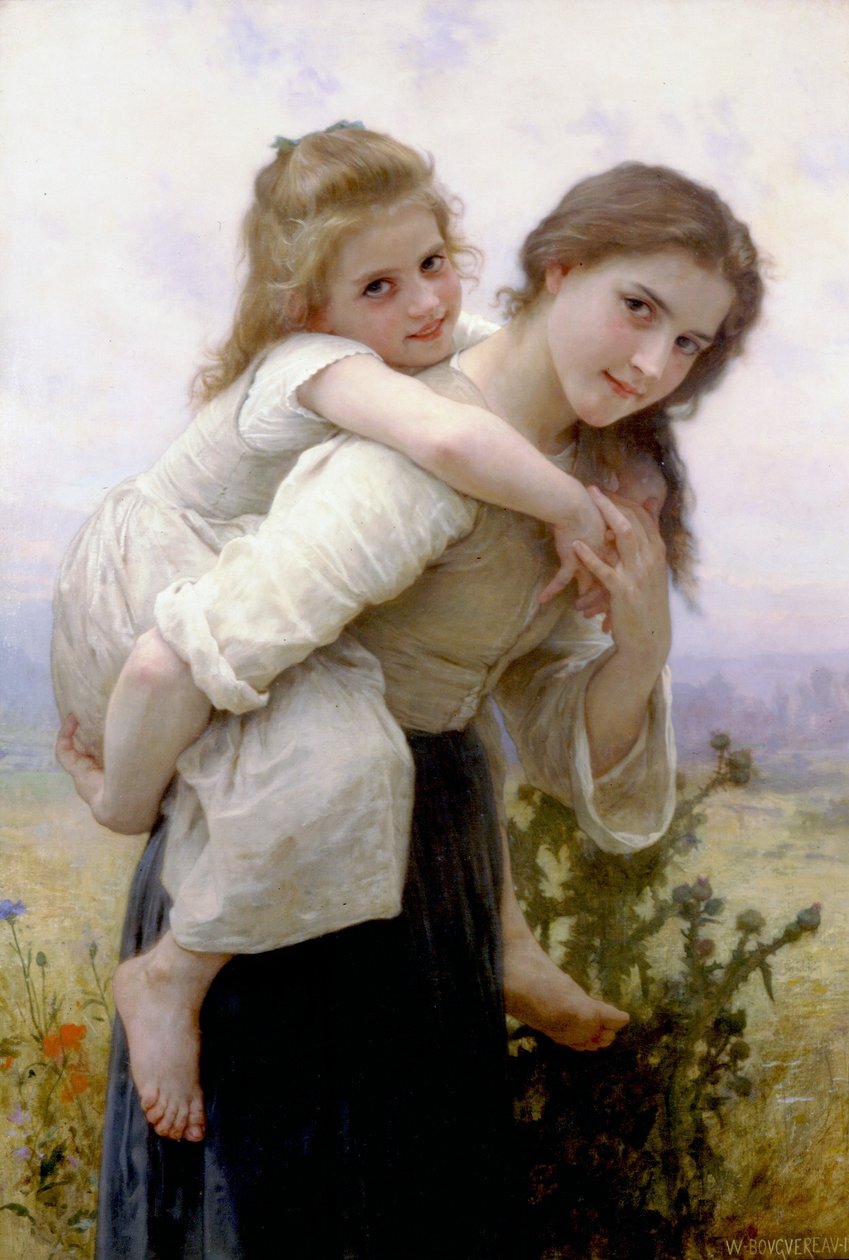Pas trop à porter - William Adolphe Bouguereau