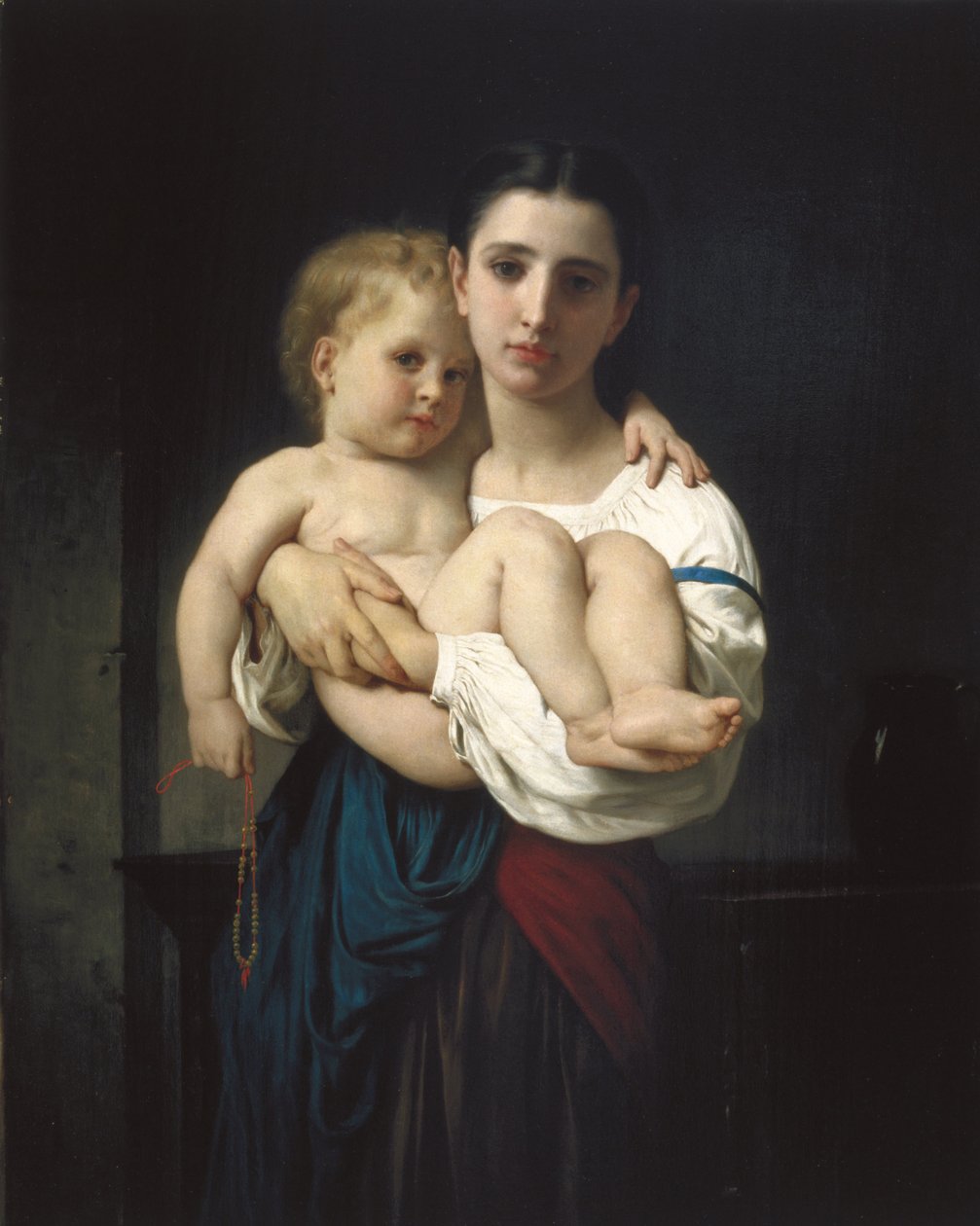 La Sœur Aînée, Réduction - William Adolphe Bouguereau